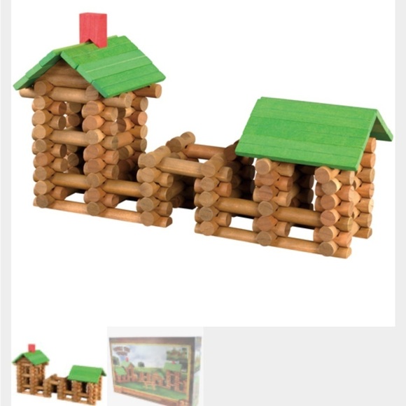 Maxim Tumble Tree Timbers Wooden Building Maxim Set of 300 - Picture 10 of 10